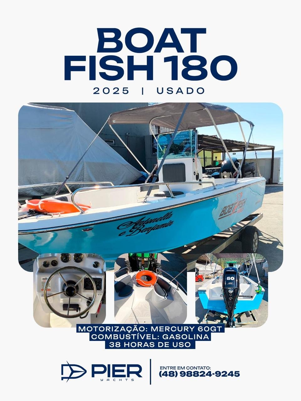 BOAT FISH 180